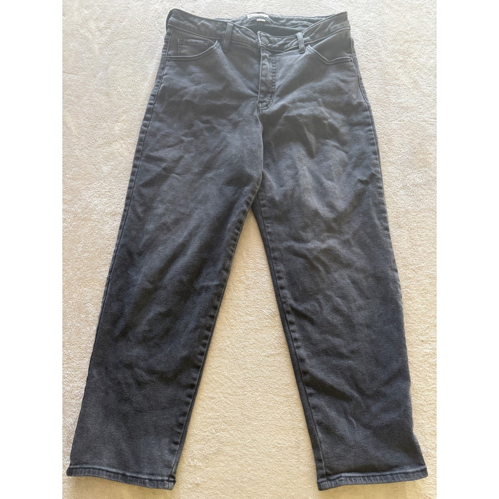 Ava & Viv Black Cropped Ankle Jeans